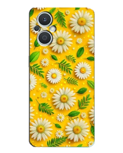 Чехол для OPPO Reno7 Lite (5G) с картинкой «Ромашковое солнце»