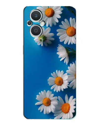 Чехол для OPPO Reno7 Lite (5G) с картинкой «Белоснежные маргаритки»