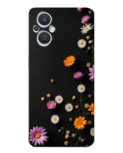 Чехол для OPPO Reno7 Lite (5G) с картинкой «Цветочная композиция»