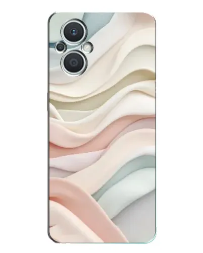 Чехол для OPPO Reno7 Lite (5G) с картинкой «Пастельные нежные волны»