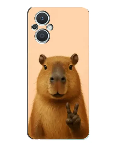 Чехол для OPPO Reno7 Lite (5G) с картинкой «Капибара виктория» Чехол для OPPO Reno7 Lite (5G) с картинкой «Капибара виктория»