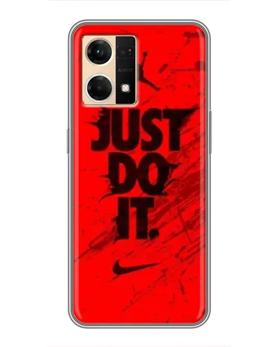 Чехол для OPPO Reno7 Pro 5G с картинкой «Nike Just Do It» Чехол для OPPO Reno7 Pro 5G с картинкой «Nike Just Do It»
