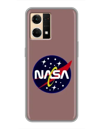 Чехол для OPPO Reno7 Pro 5G с картинкой «NASA — ретро космос»