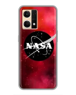 Чехол для OPPO Reno7 Pro 5G с картинкой «NASA — красная туманность»