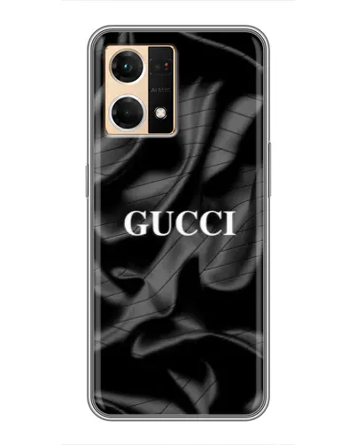 Чехол для OPPO Reno7 Pro 5G с картинкой «Gucci — шелковые волны» Чехол для OPPO Reno7 Pro 5G с картинкой «Gucci — шелковые волны»