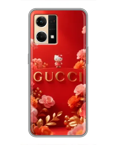 Чехол для OPPO Reno7 Pro 5G с картинкой «Gucci — золотой сад» Чехол для OPPO Reno7 Pro 5G с картинкой «Gucci — золотой сад»