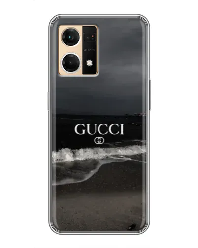 Чехол для OPPO Reno7 Pro 5G с картинкой «Gucci — морской прибой» Чехол для OPPO Reno7 Pro 5G с картинкой «Gucci — морской прибой»