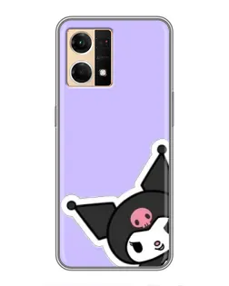 Чехол для OPPO Reno7 Pro 5G с картинкой «Забавная Kuromi»