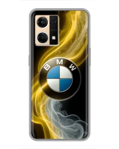 Чехол для OPPO Reno7 Pro 5G с картинкой «Золотистый дым BMW» Чехол для OPPO Reno7 Pro 5G с картинкой «Золотистый дым BMW»