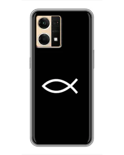 Чохол для OPPO Reno7 Pro 5G з картинкою «Символ риби Jesus» Чохол для OPPO Reno7 Pro 5G з картинкою «Символ риби Jesus»