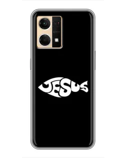 Чохол для OPPO Reno7 Pro 5G з картинкою «Риба Jesus» Чохол для OPPO Reno7 Pro 5G з картинкою «Риба Jesus»