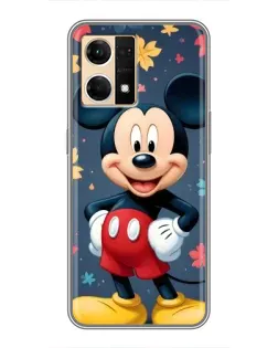 Чехол для OPPO Reno7 Pro 5G с картинкой «Осенний Mickey Mouse»