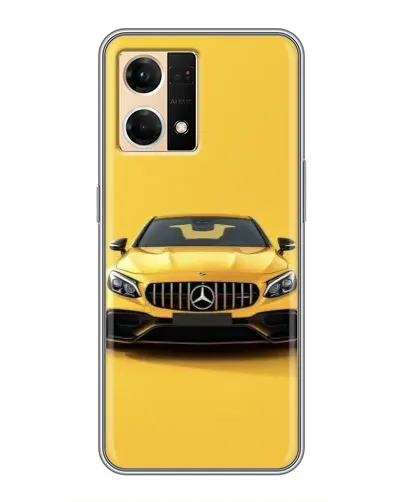 Чехол для OPPO Reno7 Pro 5G с картинкой «Желтый Mercedes GT» Чехол для OPPO Reno7 Pro 5G с картинкой «Желтый Mercedes GT»