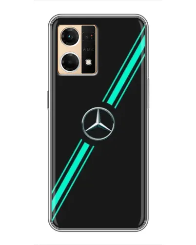 Чехол для OPPO Reno7 Pro 5G с картинкой «Спортивные линии Mercedes» Чехол для OPPO Reno7 Pro 5G с картинкой «Спортивные линии Mercedes»