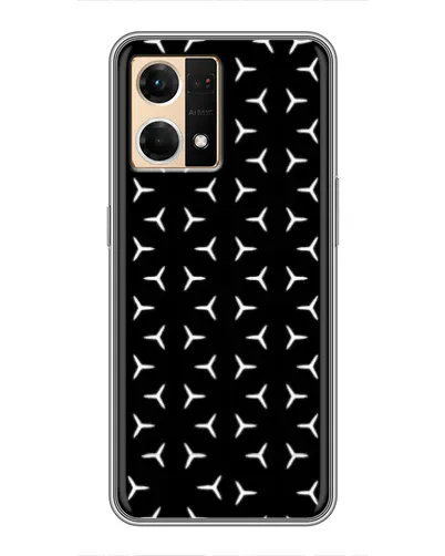 Чехол для OPPO Reno7 Pro 5G с картинкой «Mercedes паттерн звезд» Чехол для OPPO Reno7 Pro 5G с картинкой «Mercedes паттерн звезд»