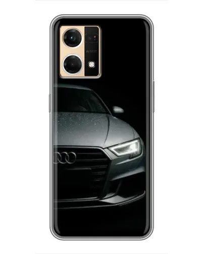 Чехол для OPPO Reno7 Pro 5G с картинкой «Audi — детализация кузова» Чехол для OPPO Reno7 Pro 5G с картинкой «Audi — детализация кузова»
