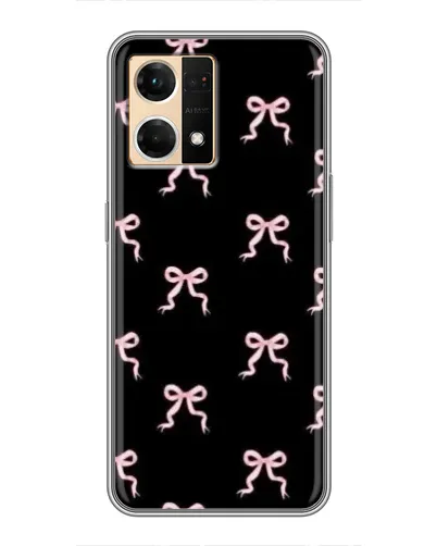 Чехол для OPPO Reno7 Pro 5G с картинкой «Бант-цветок» Чехол для OPPO Reno7 Pro 5G с картинкой «Бант-цветок»