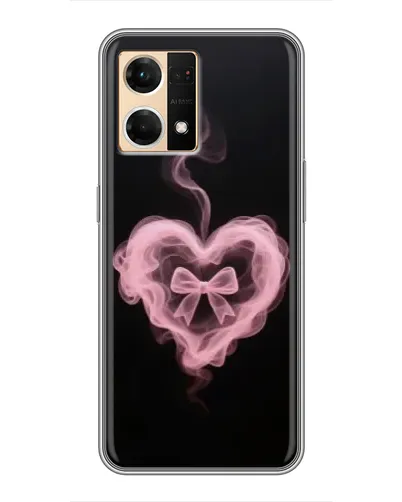Чехол для OPPO Reno7 Pro 5G с картинкой «Дымчатое сердце» Чехол для OPPO Reno7 Pro 5G с картинкой «Дымчатое сердце»