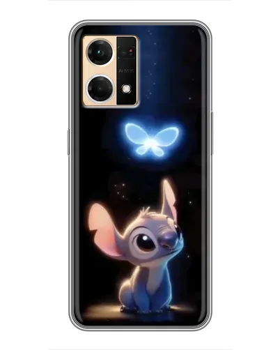 Чехол для OPPO Reno7 Pro 5G с картинкой «Сияющий Стич» Чехол для OPPO Reno7 Pro 5G с картинкой «Сияющий Стич»