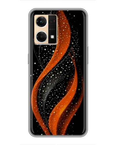 Чехол для OPPO Reno7 Pro 5G с картинкой «Огненная звездная волна» Чехол для OPPO Reno7 Pro 5G с картинкой «Огненная звездная волна»