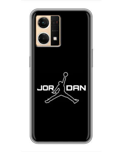 Чехол для OPPO Reno7 4G с картинкой «Nike Pink Swirl»