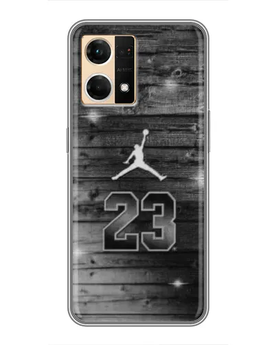 Чехол для OPPO Reno7 4G с картинкой «Jordan Carbon 23»