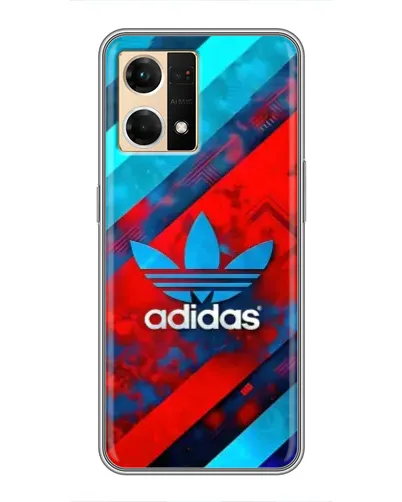 Чехол для OPPO Reno7 4G с картинкой «Абстракция Adidas» Чехол для OPPO Reno7 4G с картинкой «Абстракция Adidas»