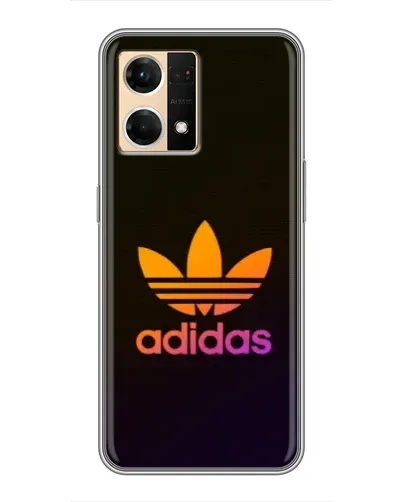 Чехол для OPPO Reno7 4G с картинкой «Градиент Adidas» Чехол для OPPO Reno7 4G с картинкой «Градиент Adidas»