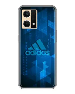 Чехол для OPPO Reno7 4G с картинкой «Adidas Sport Art» Чехол для OPPO Reno7 4G с картинкой «Adidas Sport Art»