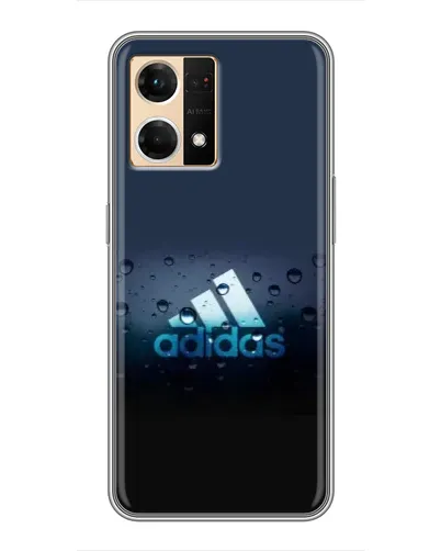 Чехол для OPPO Reno7 4G с картинкой «Adidas Water Drops» Чехол для OPPO Reno7 4G с картинкой «Adidas Water Drops»
