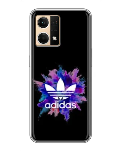 Чехол для OPPO Reno7 4G с картинкой «Взрыв красок Adidas» Чехол для OPPO Reno7 4G с картинкой «Взрыв красок Adidas»