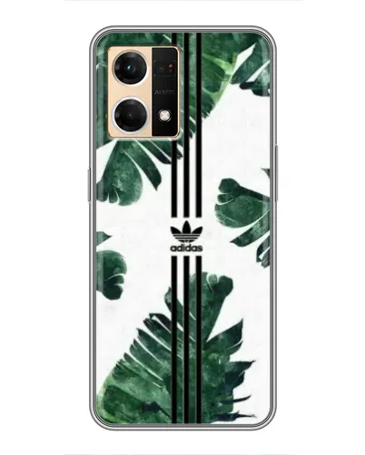 Чехол для OPPO Reno7 4G с картинкой «Пальмовые листья адидас» Чехол для OPPO Reno7 4G с картинкой «Пальмовые листья адидас»