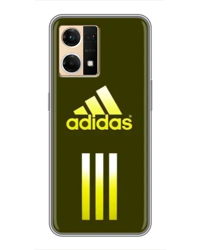 Чехол для OPPO Reno7 4G с картинкой «Оливковый градиент Adidas» Чехол для OPPO Reno7 4G с картинкой «Оливковый градиент Adidas»