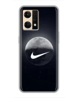 Чехол для OPPO Reno7 4G с картинкой «Nike в стиле граффити» Чехол для OPPO Reno7 4G с картинкой «Nike в стиле граффити»