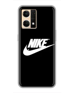 Чехол для OPPO Reno7 4G с картинкой «Мазки краски Nike» Чехол для OPPO Reno7 4G с картинкой «Мазки краски Nike»