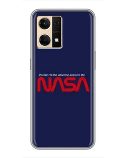 Чехол для OPPO Reno7 4G с картинкой «NASA — глубокий космос»