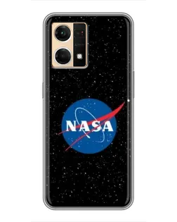 Чехол для OPPO Reno7 4G с картинкой «NASA — звездное небо»