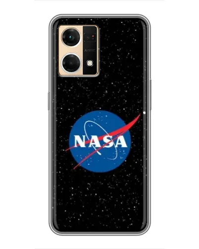 Чехол для OPPO Reno7 4G с картинкой «NASA — звездное небо»