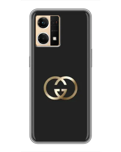 Чехол для OPPO Reno7 4G с картинкой «Минимализм Gucci»