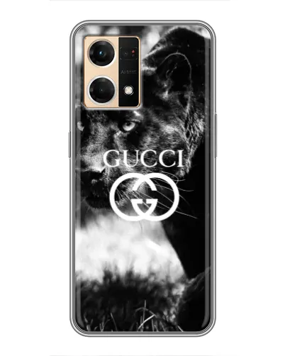 Чехол для OPPO Reno7 4G с картинкой «Gucci — дикая природа» Чехол для OPPO Reno7 4G с картинкой «Gucci — дикая природа»