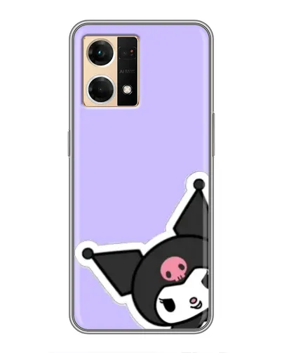 Чехол для OPPO Reno7 4G с картинкой «Забавная Kuromi» Чехол для OPPO Reno7 4G с картинкой «Забавная Kuromi»
