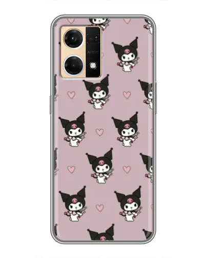 Чехол для OPPO Reno7 4G с картинкой «Kuromi — ночной сон» Чехол для OPPO Reno7 4G с картинкой «Kuromi — ночной сон»