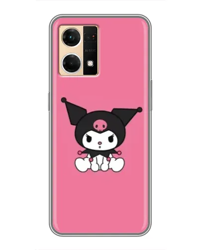 Чехол для OPPO Reno7 4G с картинкой «Хмурая Kuromi» Чехол для OPPO Reno7 4G с картинкой «Хмурая Kuromi»