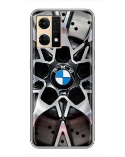 Чохол для OPPO Reno7 4G з картинкою «BMW — деталь диска»