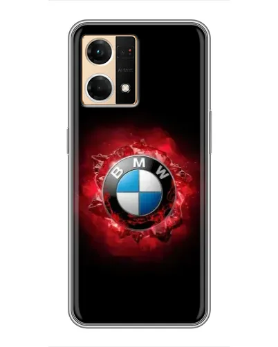 Чехол для OPPO Reno7 4G с картинкой «Логотип BMW — вспышка» Чехол для OPPO Reno7 4G с картинкой «Логотип BMW — вспышка»