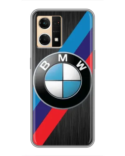 Чехол для OPPO Reno7 4G с картинкой «BMW M-stripes стиль» Чехол для OPPO Reno7 4G с картинкой «BMW M-stripes стиль»