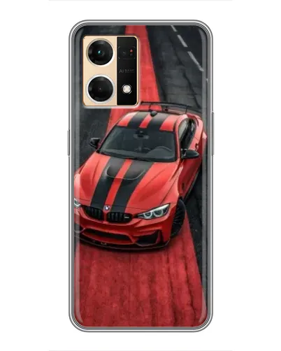 Чехол для OPPO Reno7 4G с картинкой «BMW на красной дорожке» Чехол для OPPO Reno7 4G с картинкой «BMW на красной дорожке»