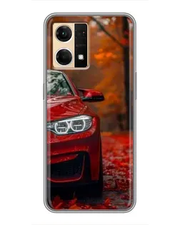 Чохол для OPPO Reno7 4G з картинкою «Осіння BMW M4»