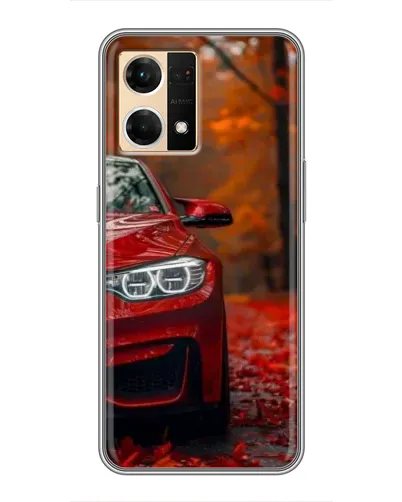 Чехол для OPPO Reno7 4G с картинкой «Осенняя BMW M4» Чехол для OPPO Reno7 4G с картинкой «Осенняя BMW M4»