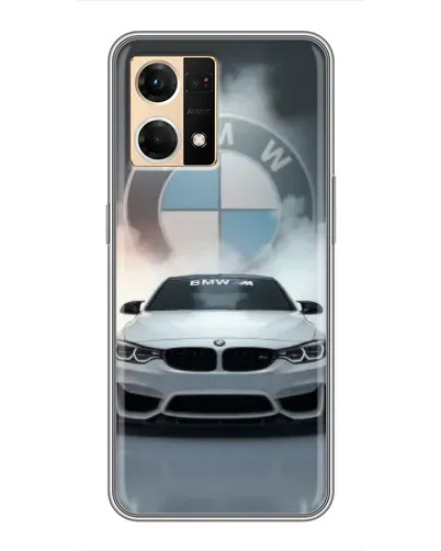 Чехол для OPPO Reno7 4G с картинкой «BMW в белом дыму» Чехол для OPPO Reno7 4G с картинкой «BMW в белом дыму»
